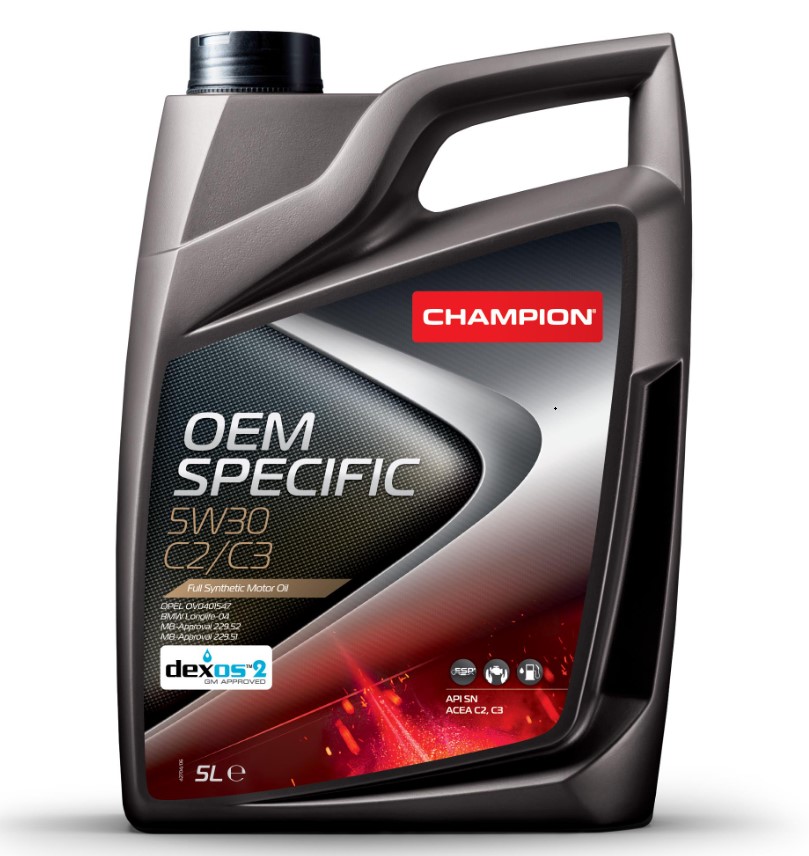 Масло моторное CHAMPION OIL OEM SPECIFIC 5W-30 Синтетическое 5 л