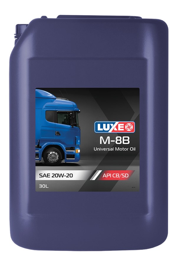 Масло моторное LUXE М8В 20W-20 Минеральное 30 л