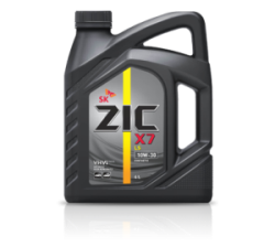 Масло моторное ZIC X7 LS 10W-30 Синтетическое 4 л