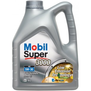 Масло моторное MOBIL Super 3000 XE 5W-30 Синтетическое 4 л