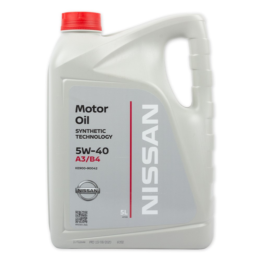 Масло моторное NISSAN KE900-90042 5W-40 Синтетическое 5 л