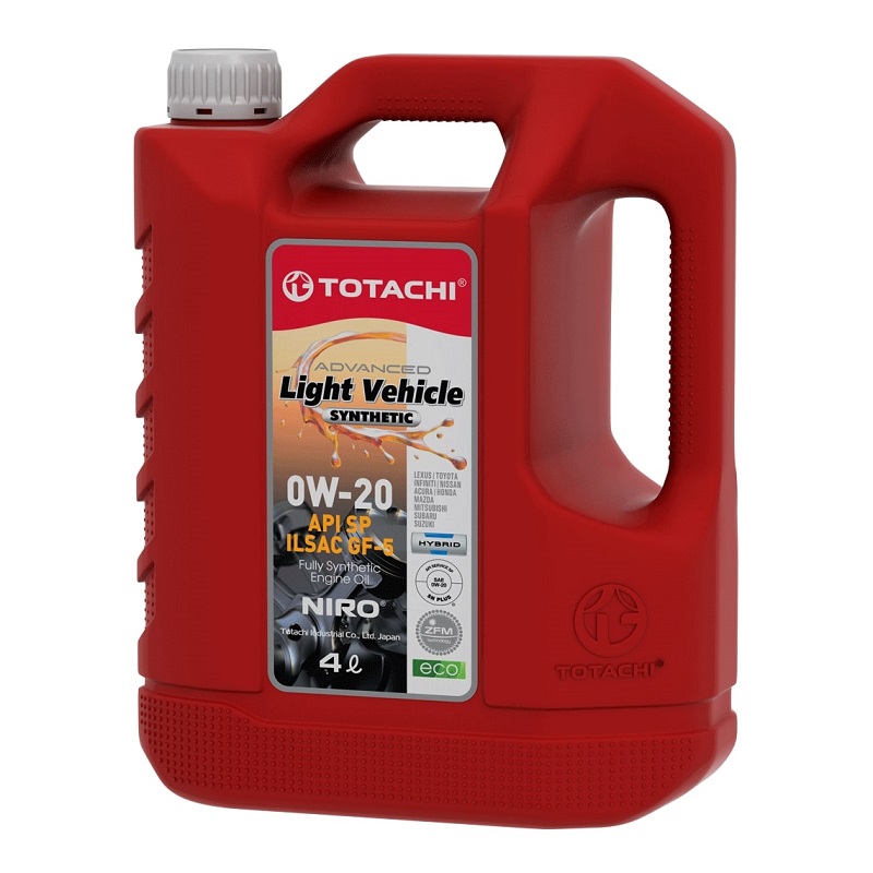 Масло моторное TOTACHI NIRO LV Semi-Synthetic 0W-20 Полусинтетич