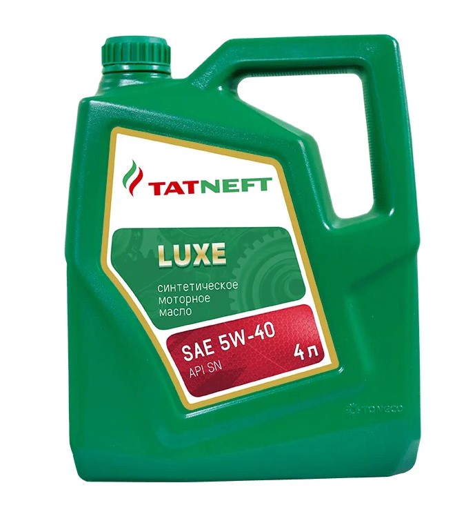 Масло моторное TATNEFT LUXE 5W-40 Синтетическое 4 л