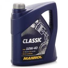 Масло моторное MANNOL 7501 Classic 10W-40 Полусинтетическое 5 л