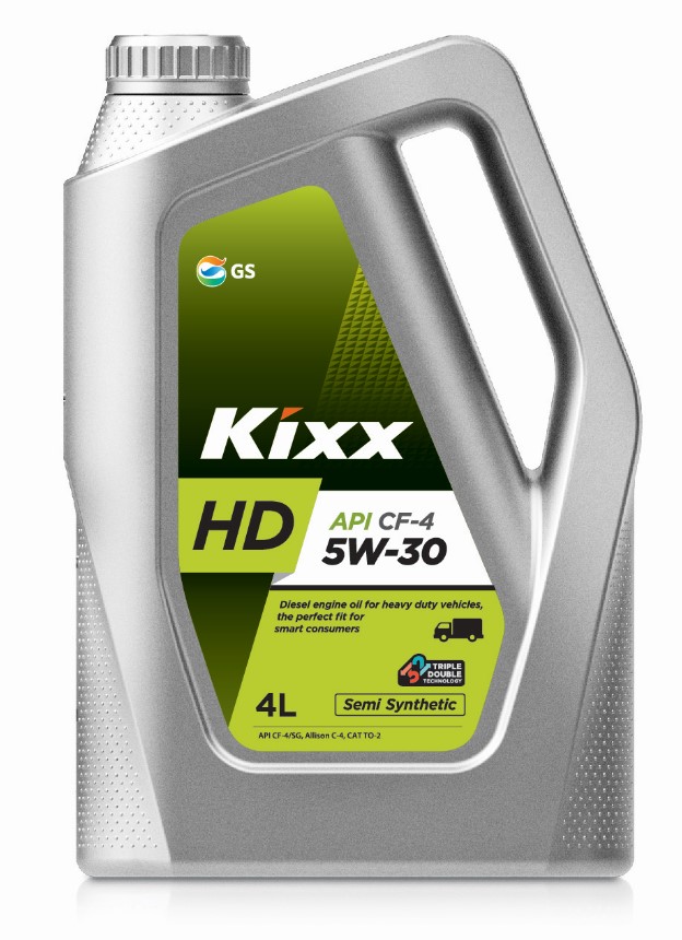 Масло моторное KIXX HD 5W-30 Полусинтетическое 4 л