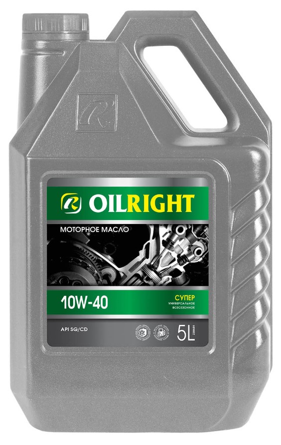 Масло моторное OILRIGHT Супер 10W-40 Минеральное 5 л