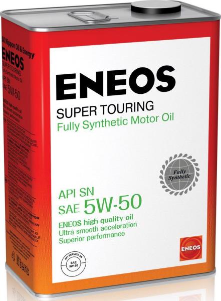 Масло моторное ENEOS Super SN 5W-50 Синтетическое 4 л