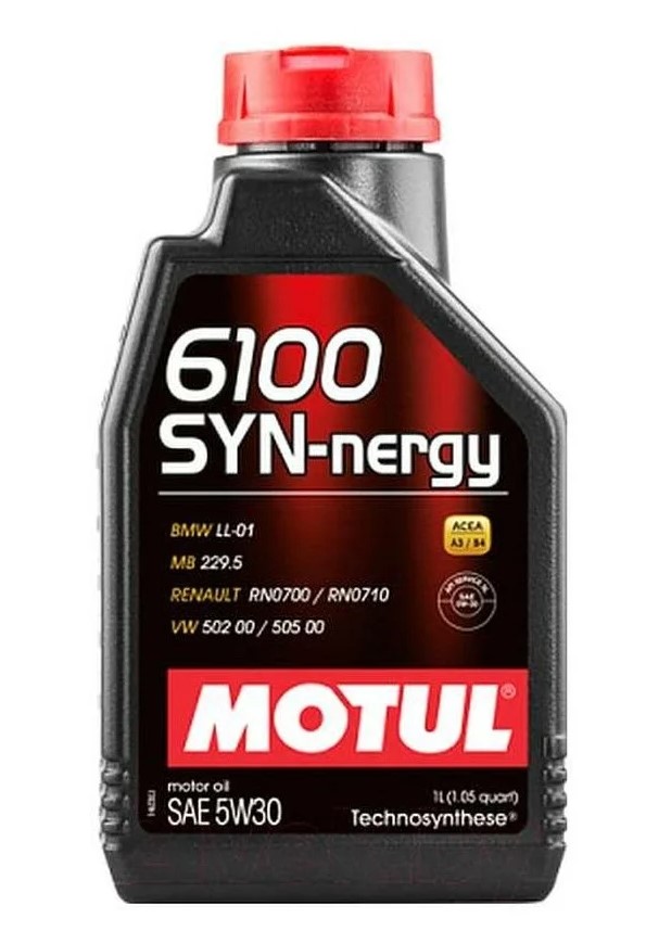 Масло моторное MOTUL 6100 SYN-Nergy 5W-30 Синтетическое 1 л