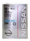 Масло моторное NISSAN Strong Save X 5W-30 Синтетическое 4 л