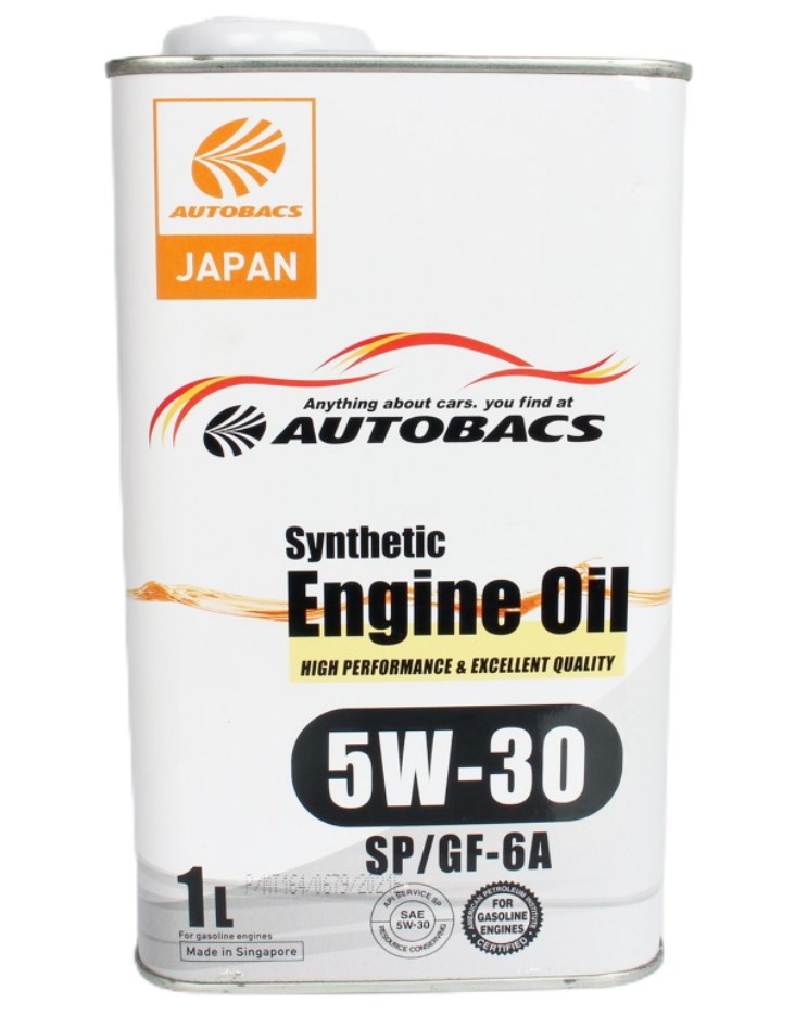 Масло моторное AUTOBACS ENGINE OIL SYNTHETIC 5W-30 Синтетическое