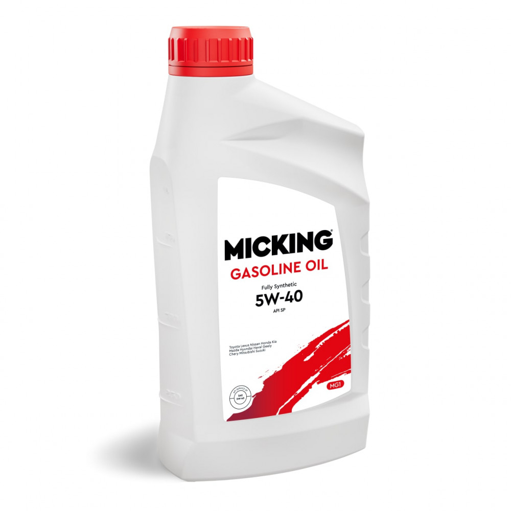 Масло моторное MICKING Gasoline Oil MG1 5W-40 Синтетическое 1 л