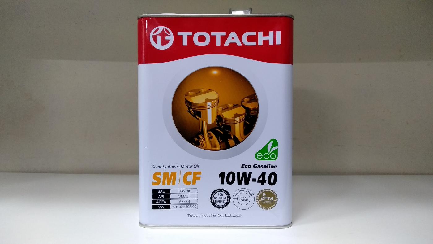 Масло моторное TOTACHI Eco Gasoline 5W-30 Полусинтетическое 4 л