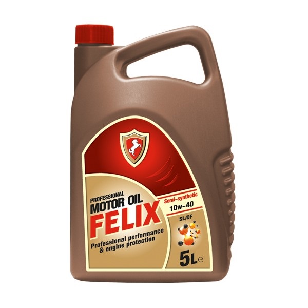 Масло моторное FELIX  10W-40 Полусинтетическое 5 л