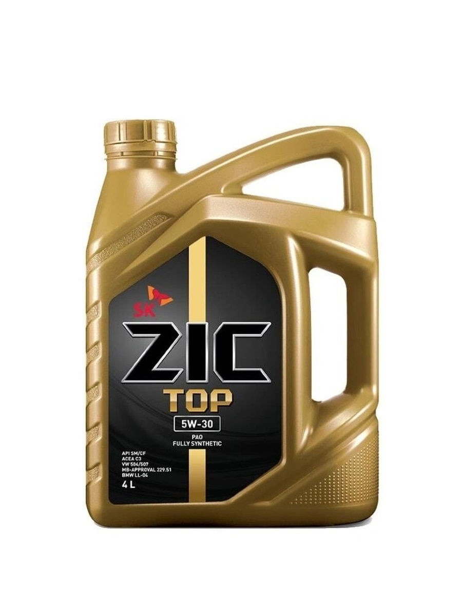 Масло моторное ZIC TOP LS 5W-30 Синтетическое 4 л