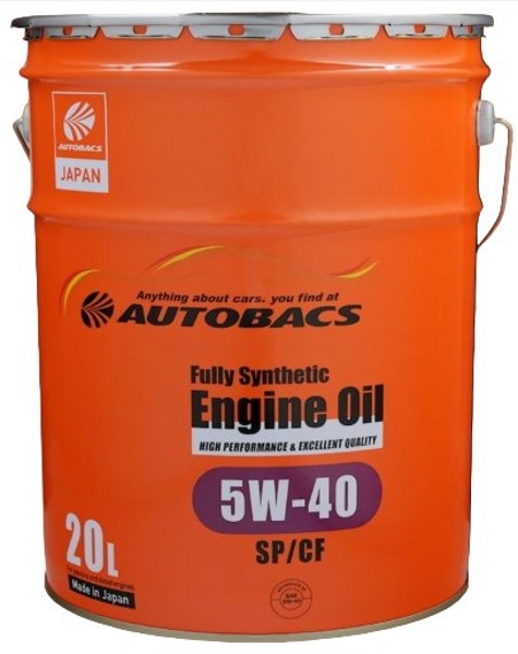 Масло моторное AUTOBACS ENGINE OIL FS 5W-40 Синтетическое 20 л