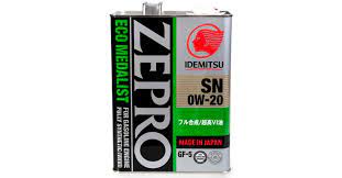 Масло моторное IDEMITSU ZEPRO ECO MEDALIST FS 0W-20 Синтетическо