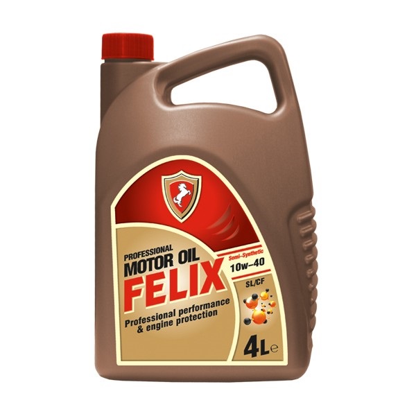 Масло моторное FELIX  10W-40 Полусинтетическое 4 л