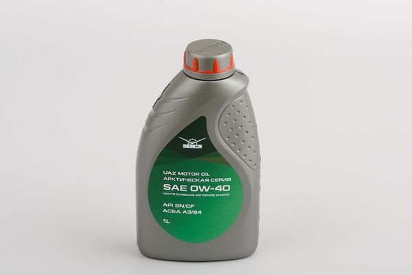 Масло моторное UAZ Motor Oil 0W-40 Синтетическое 1 л