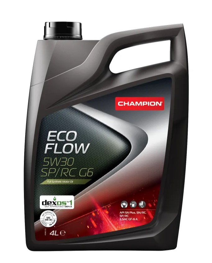 Масло моторное CHAMPION OIL Eco Flow 5W-30 Синтетическое 4 л