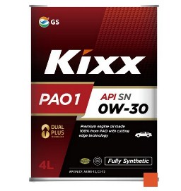 Масло моторное KIXX G1 Plus 0W-30 Синтетическое 4 л