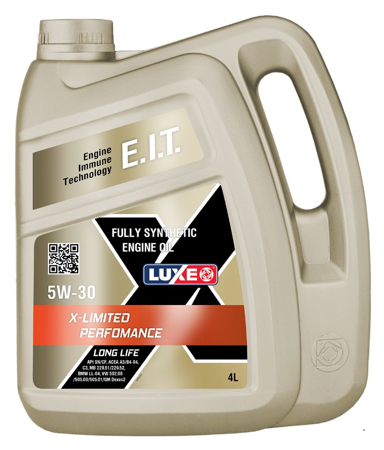 Масло моторное LUXE X-LIMITED PERFORMANCE LL 5W-30 Синтетическое