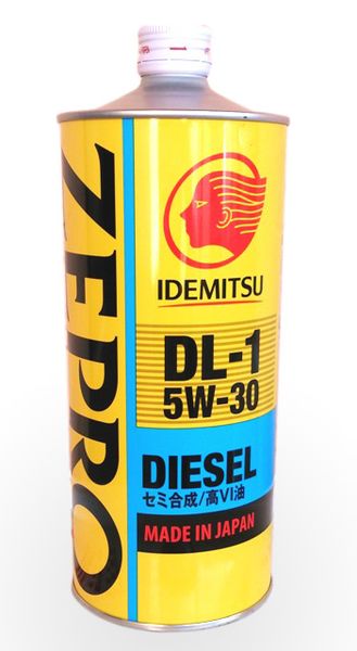 Масло моторное IDEMITSU ZEPRO DIESEL DL-1 5W-30 Полусинтетическо