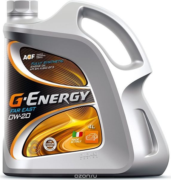 Масло моторное G-ENERGY Far East 0W-20 Синтетическое 4 л