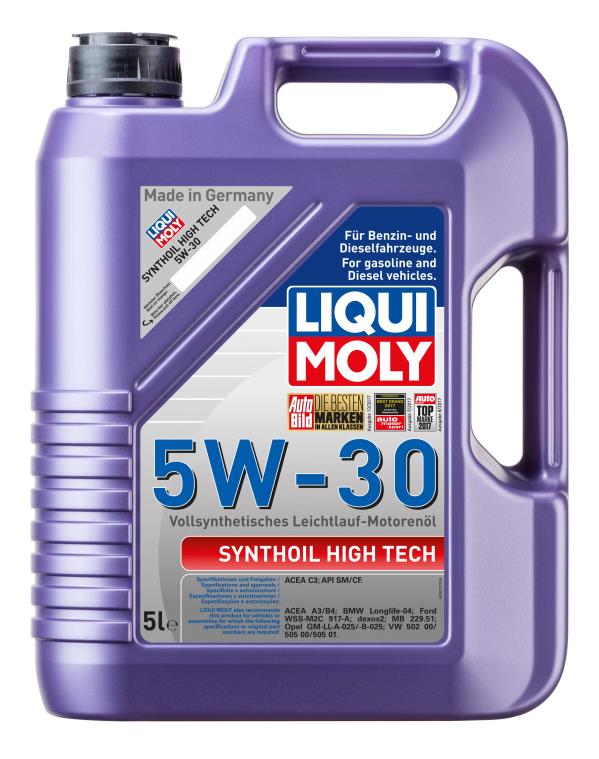 Масло моторное LIQUI MOLY Synthoil High Tech 5W-30 Синтетическое
